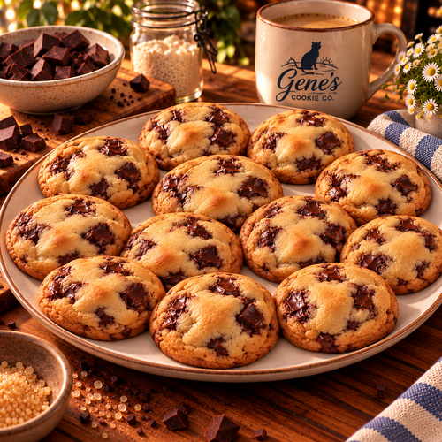 Classic Chocolate Chip – מארז 12 עוגיות שוקולד צ׳יפס קלאסיות לאפייה ביתית