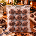 Double Chocolate Chip – מארז 12 עוגיות שוקולד צ׳יפס דאבל שוקולד לאפייה ביתית